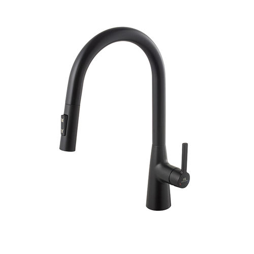 Misturador monocomando de bancada - ROUND - NOKEN – PORCELANOSA BATHROOMS - mecânico / em latão cromado / para cozinha