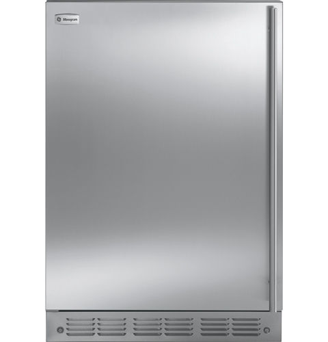 Refrigerador sob bancada - ZIFS240PLSS - Monogram - da linha residencial / de instalação livre / em aço inoxidável