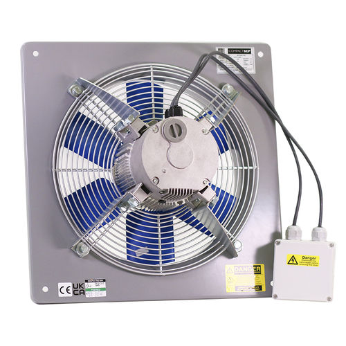 Ventilador axial - Compact SCP - Elta - de parede / industrial / para ambiente interno
