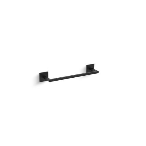 Toalheiro com 1 barra - GRID&trade; - KALLISTA - de parede / metálico / preto
