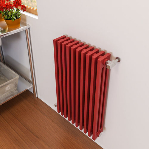 Radiador a água quente - MULTICOLONA SQUARE - RADOX - 1001 W–1500 W / contemporâneo / em aço