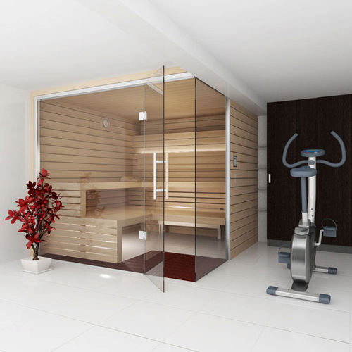 Sauna finlandesa - GENEVE LINE - Inbeca Wellness Equipment S.L - bio / da linha residencial / em madeira