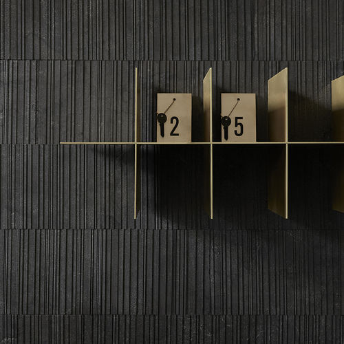 Placas de revestimento em pedra calcária - RAW - Salvatori - 3D / para ambiente interno / para ambiente externo