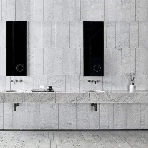 Espelho de parede - ARCHIMEDE  - Salvatori - da linha comercial / contemporâneo / retangular