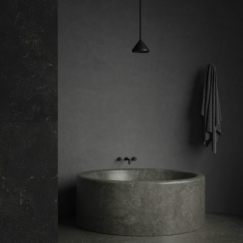 Placas de revestimento em grés porcelanato - BALNEA - Salvatori - em mármore / em pedra natural / fosca