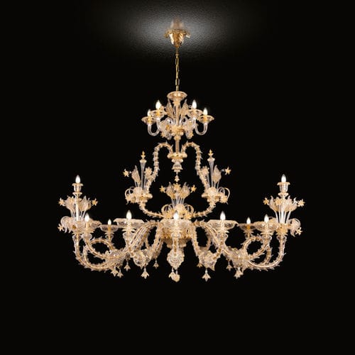 Lustre de estilo - VILLA MEDICI - MULTIFORME - em vidro soprado / em vidro de Murano / de LED