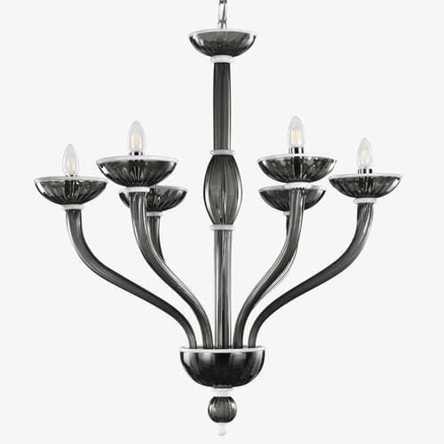 Lustre Art Déco - VELVET - MULTIFORME - em vidro de Murano / em vidro soprado / de LED