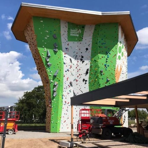 Parede de escalada fixa - FLAT PANELS  - Walltopia - para ambiente externo