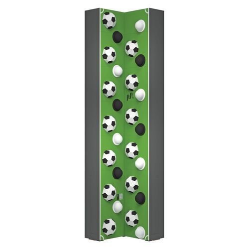 Parede de escalada fixa - SOCCER   - Walltopia - para parque infantil / interativa / para ambiente externo