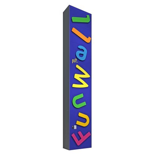 Parede de escalada fixa - FUN   - Walltopia - para parque infantil / para ambiente externo