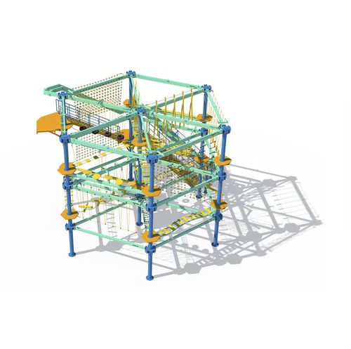 Circuito de obstáculos para fitness - HEX  - Walltopia - para parque infantil / de Slalom / plataforma