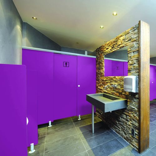 Divisória sanitária laminada - GRANIT STANDARD - FRANCE EQUIPEMENT - para banheiro / para edifício de uso público