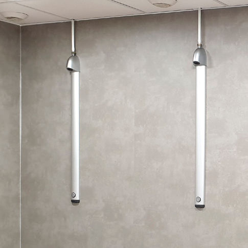 Acabamento de parede em laminado - FRANCE EQUIPEMENT - liso / efeito papel de parede / para banheiro coletivo