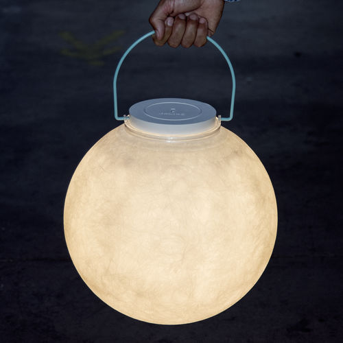 Luminária portátil - Luna Take Away - in-es artdesign - em aço / em Nebulite® / de fibra de vidro
