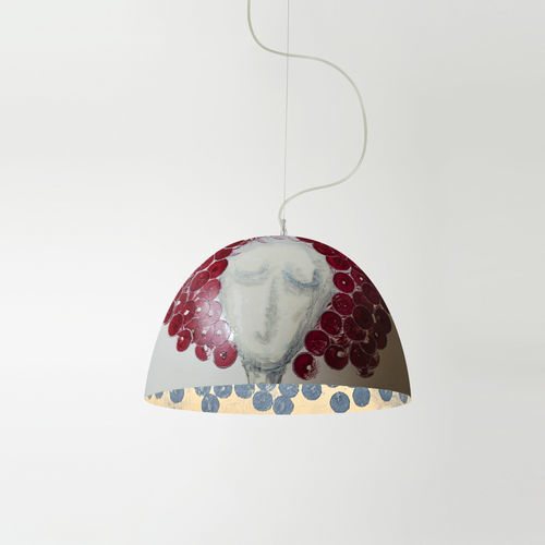 Pendente - SIDDHARTA 1  (PEZZO UNICO) - in-es artdesign - em aço / em Nebulite® / em Laprene®