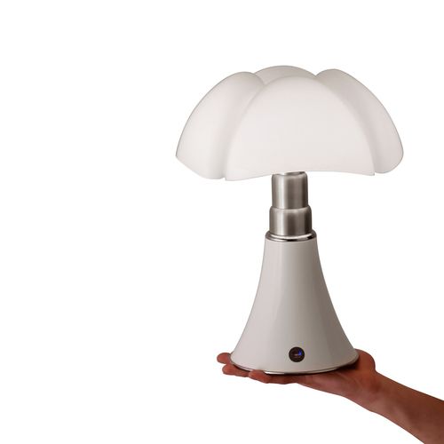 Luminária de mesa - MINIPIPISTRELLO  - Martinelli Luce Spa - em alumínio / em aço inoxidável / de metacrilato