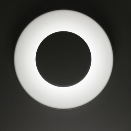 Arandela contemporânea - LUNANERA  - Martinelli Luce Spa - para ambiente interno / em alumínio pintado / redonda