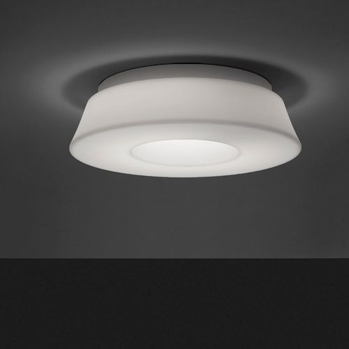 Plafon de design original - CIRCULAR POL  - Martinelli Luce Spa - redondo / em alumínio / em polietileno
