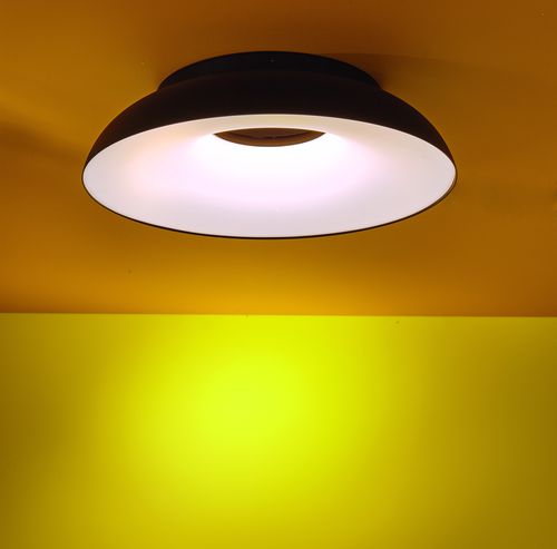 Plafon contemporâneo - MAGGIOLONE  - Martinelli Luce Spa - redondo / em alumínio pintado / de metacrilato