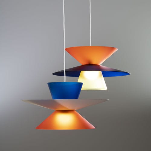 Pendente - LADY GALALA - Martinelli Luce Spa - em alumínio pintado / de metacrilato / contemporânea