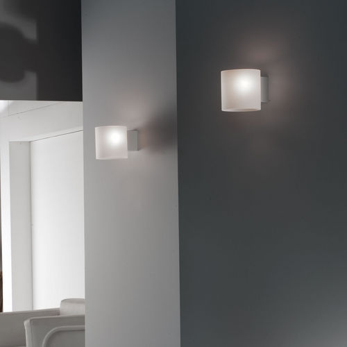 Arandela contemporânea - TUBE - Martinelli Luce Spa - para ambiente interno / metálica / em vidro