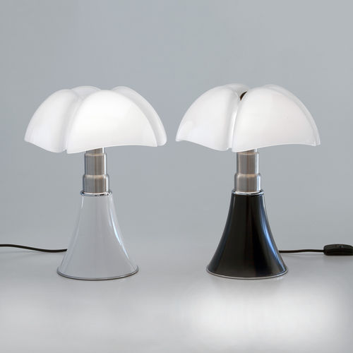 Luminária de mesa - MINIPIPISTRELLO - Martinelli Luce Spa - em alumínio / em aço inoxidável / de metacrilato