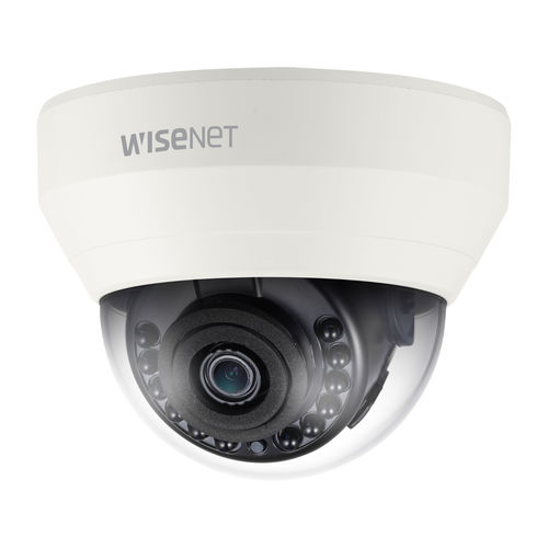 Câmera de segurança fixa - SCD-6025R - Hanwha Techwin - de domo / de embutir / em cores