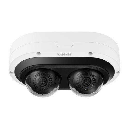 Câmera de segurança IP - PNM-C7083RVD - Hanwha Techwin - de teto / para ambiente externo / em cores