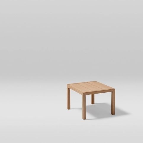 Mesa contemporânea - KUBIC - POINT - em madeira / com base em madeira / de canto