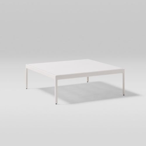 Mesa de centro contemporânea - LEGACY - POINT - em alumínio / em alumínio termolacado / em porcelana