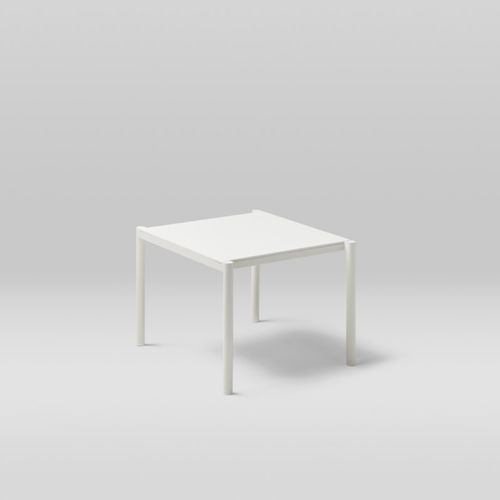 Mesa contemporânea - ORIGIN - POINT - em alumínio / em alumínio pintado / em madeira