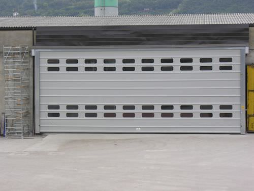 Porta industrial de enrolar - FULMINE - Breda Sistemi Industriali S.p.A. - Portoni Seziona - em PVC / automática / rápida