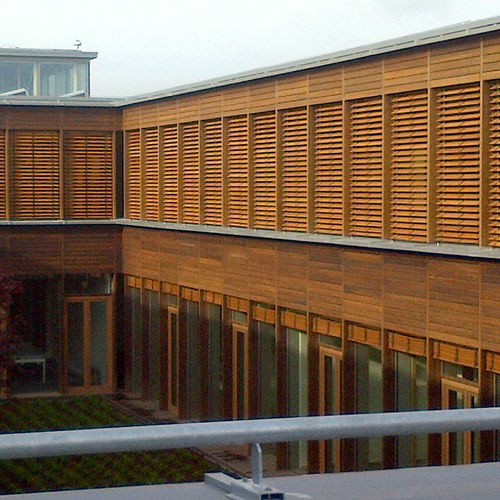 Persiana horizontal - Dalex - para janela / em madeira / para ambiente externo