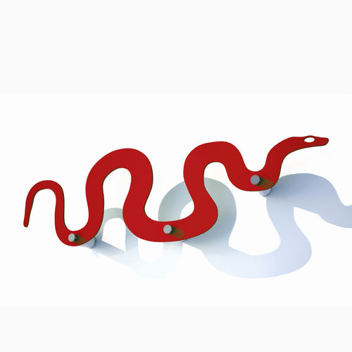 Cabideiro de parede - SNAKE - INSILVIS - contemporâneo / em aço inoxidável