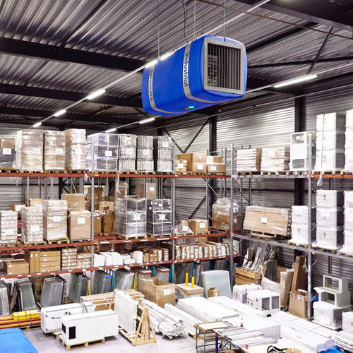 Purificador de ar com filtro HEPA - DFI 8500 - Euromate - de teto / industrial / higiênico