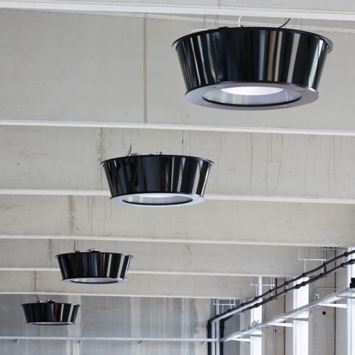 Aquecedor infravermelho de teto - 2IN1 - Redwell Manufaktur - suspenso / elétrico / da linha comercial