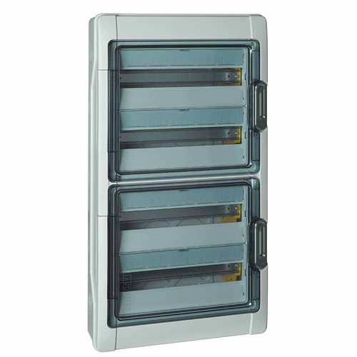 Quadro elétrico de parede - 72 MODULES - Bticino - industrial / equipado / com porta