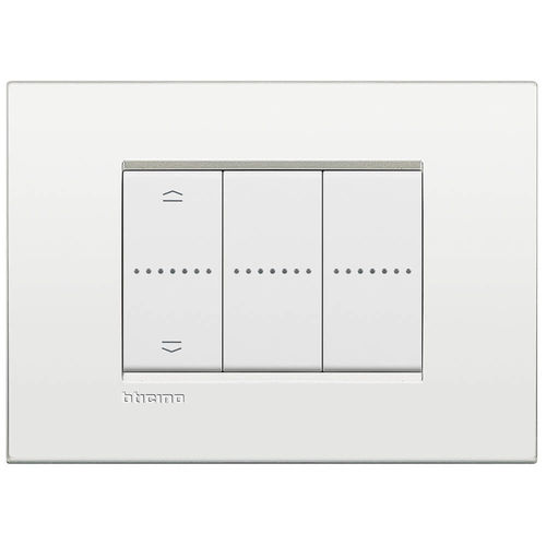 Interruptor com botão de pressão - N4027C-N4003C - Bticino - de embutir / multi / clássico