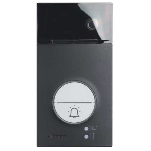 Módulo externo metálico - 343093 - Bticino - branco / preto / cinza