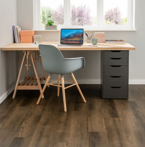 Revestimento de piso vinílico - CLICK SMART : PORTER OAK  - Amtico International - para ambiente interno / residencial / profissional