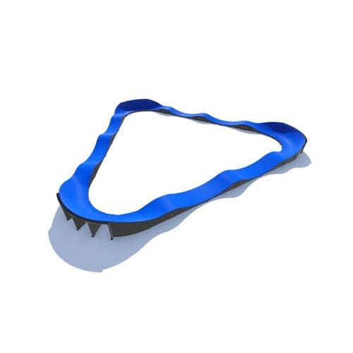 Pista de pump track móvel - PUMPTRACKS : PC2A - Techramps - modular / para bike park / para skatepark
