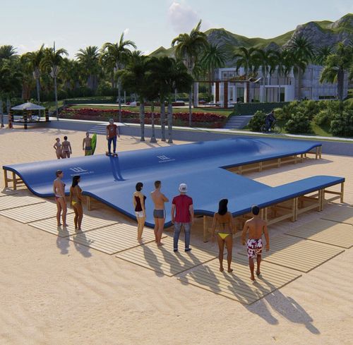 Wavepark - WAVEPARK : W6 - Techramps - em compósito