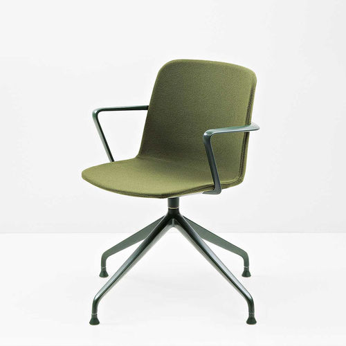 Cadeira de escritório contemporânea - APPIA - MAXDESIGN - para ambiente interno / em tecido / em couro