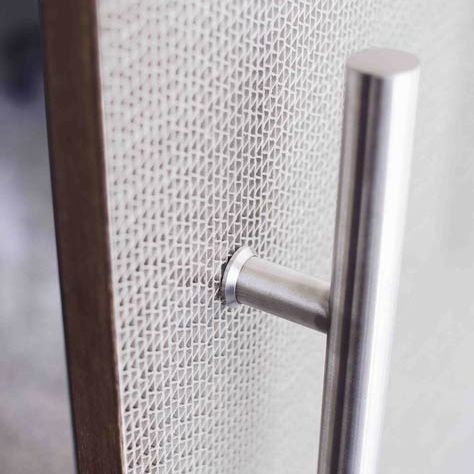 Painel para ambiente interno - ECOBEN WAVE GREEN CAST  - BENCORE - para porta / sustentável / reciclável