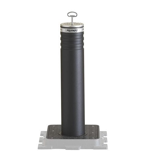 Balizador para pedestres - 127/P 500SA - PILOMAT - para controle de acesso / retrátil / semiautomático