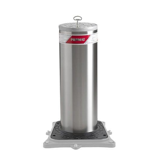 Balizador para pedestres - 220/P 600SA - PILOMAT - para controle de acesso / retrátil / semiautomático