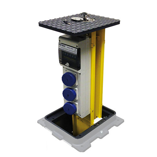 Totem de recarga elétrica - B3020 60 - PILOMAT - retrátil / semiautomático / em aço