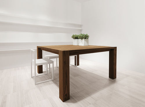 Cozinha contemporânea - 012 - MK CUCINE - em Corian® / com ilha / sem puxadores