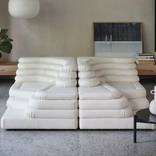 Sofá modular - DS-1025 TERRAZZA - de Sede AG - compacto / design / para ambiente externo