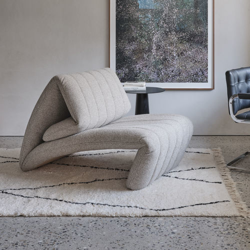 Poltrona baixa contemporânea - DS-266 YOGA - de Sede AG - em couro / em tecido / de encosto reclinável
